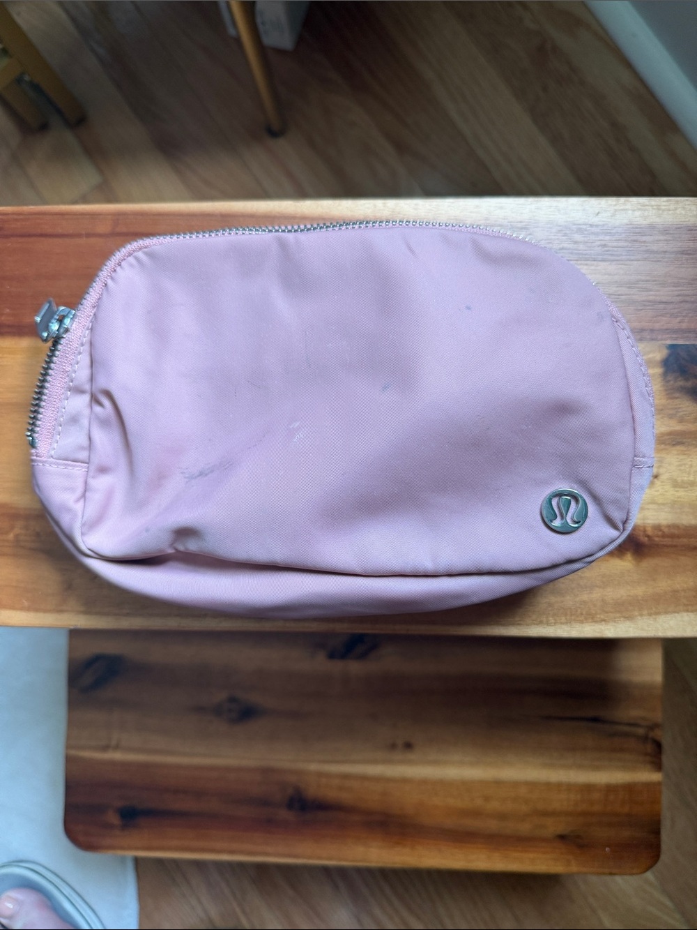 Lululemon Pink Women's Crossbody Bag with Interior Organizer